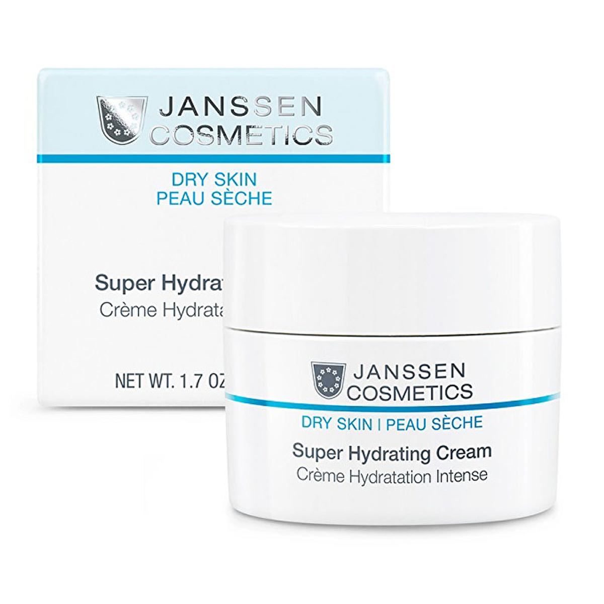 Face Cream Janssen Cosmetics Dry Skin Super Hydrating Cream jar with its box on Tampa Home & Garden Store