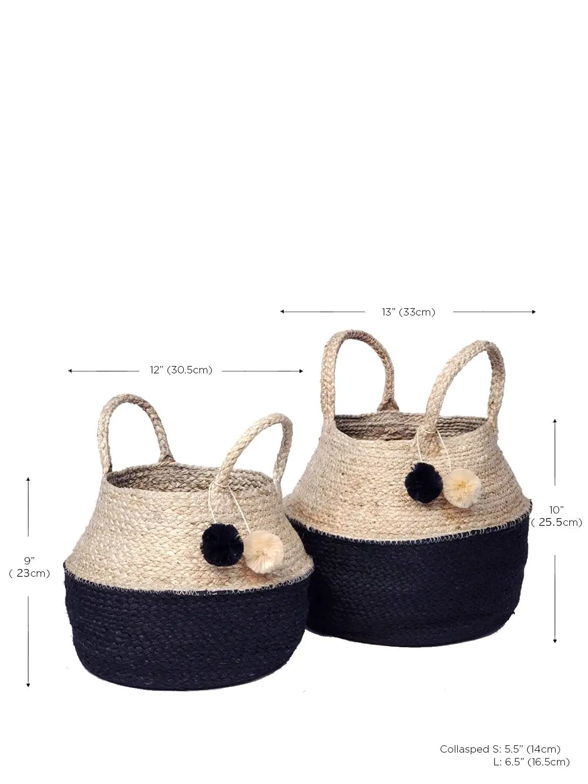 Naiya Foldable Basket Bag - Tampa Home & Garden Store