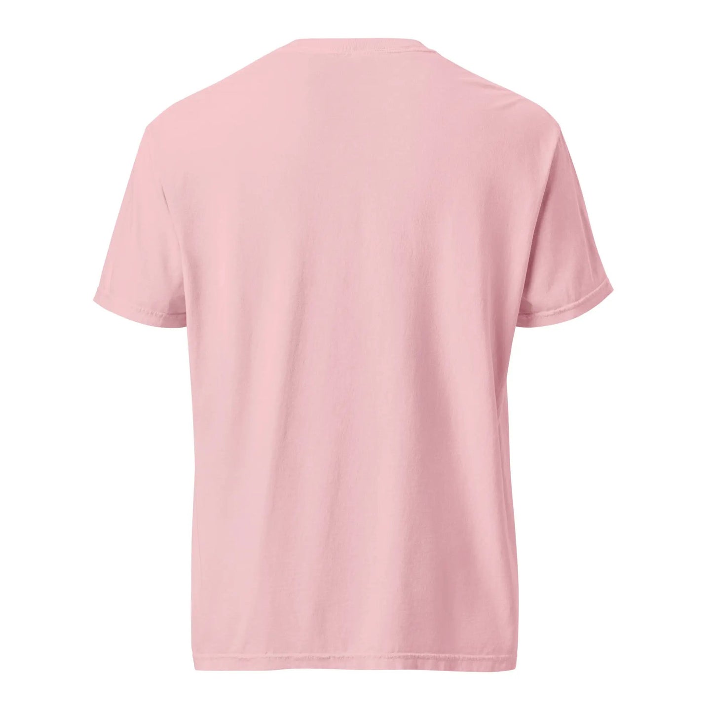 Natural Enemy Unit Heavyweight Mites Tee pink back view T-shirt by FGMN Nursery on Tampa Home & Garden Store