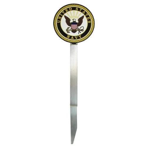 Navy Grave Marker | Made in USA - Tampa Home & Garden Store