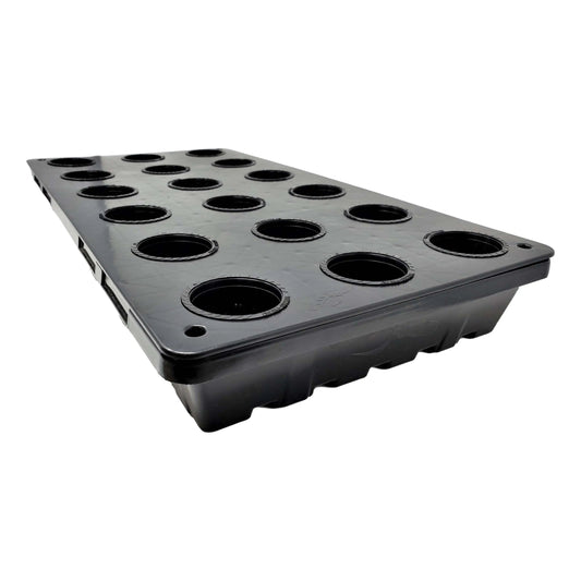 Net Pot Tray - 18 Holes - 10"x20" - Tampa soil911.com