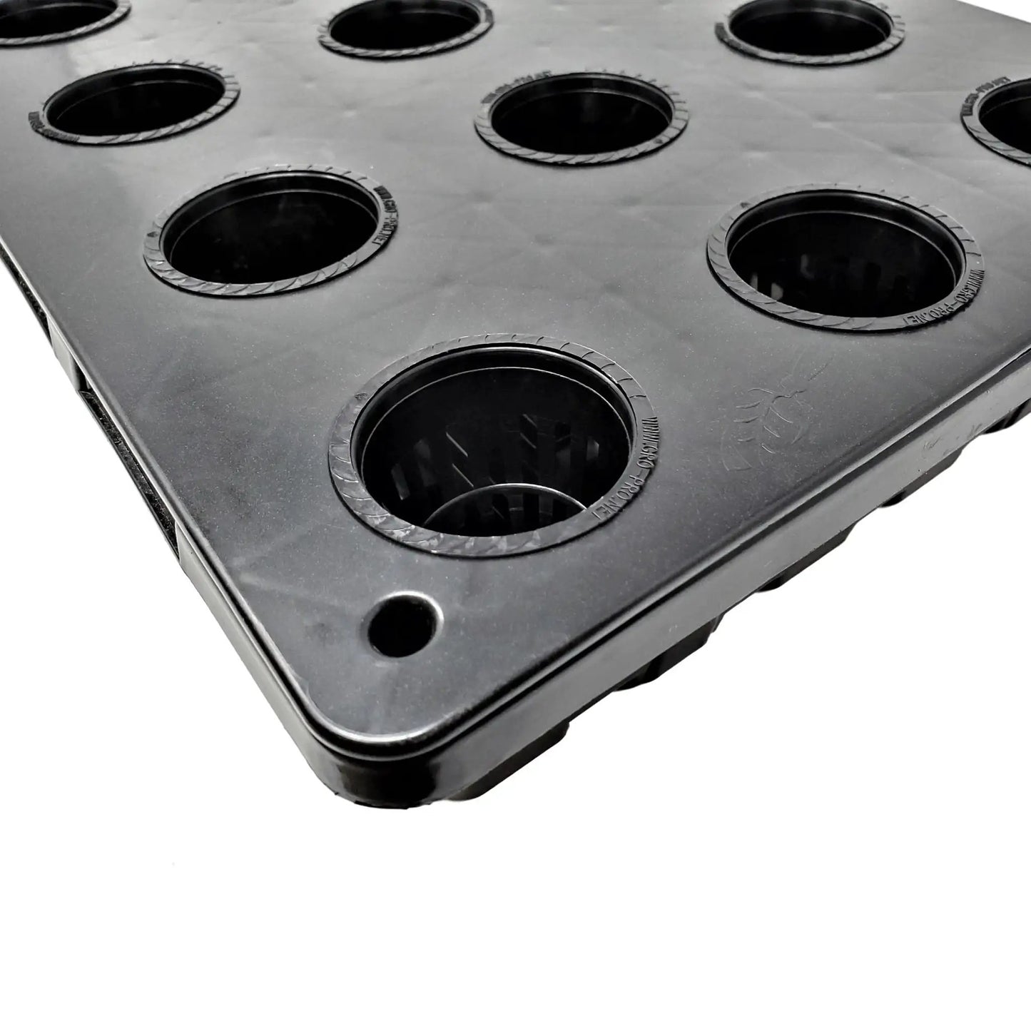 Net Pot Tray 18-Hole, 10x20 in polypropylene, Bootstrap Farmer hydroponic tray on Tampa Home & Garden Store