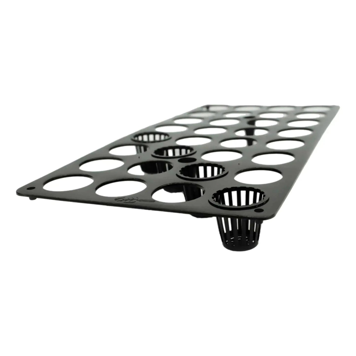 Net Pot Tray Insert 10x20, 32-hole Bootstrap Farmer hydroponic tray for net pots on Tampa Home & Garden Store