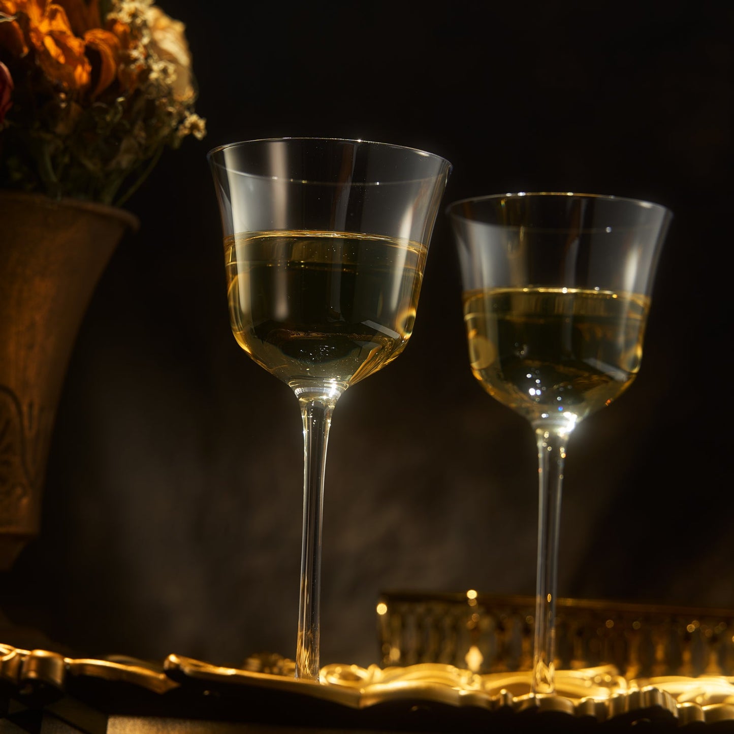 Opera Nick and Nora Stemmed Wine Glassware Set