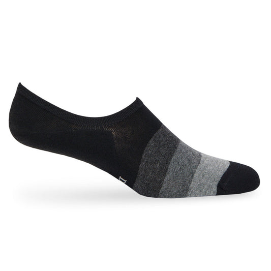 F23 No-Show Sock 6-Pack DeadSoxy, black and gray heather footie socks on Tampa Home & Garden Store