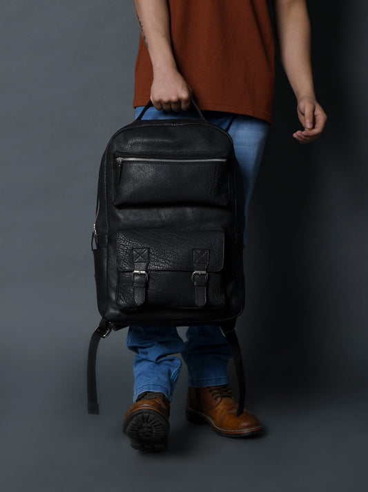 NoirTrek Leather Backpack 2.0 - Tampa Home & Garden Store