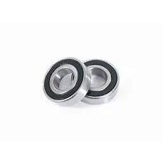 Outburst American BMX bottom bracket bearings pair, silver metal with black seals on Tampa Home & Garden Store