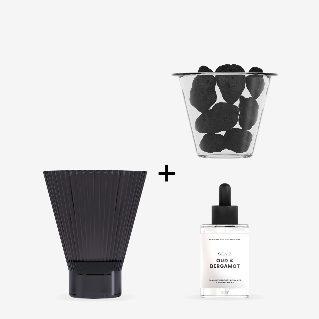 ZAI Lava Rock Diffuser - Cedar & Black Cherry