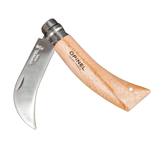 Opinel Folding Pruning/Harvest Knife Stainless Steel No. 8 - Tampa Home & Garden Store