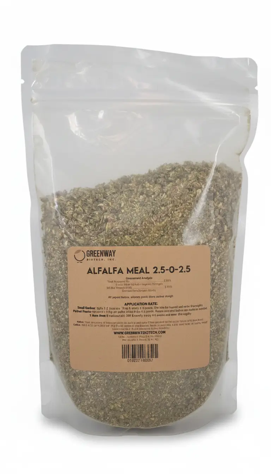 Alfalfa Fertilizer 2.50-0-2.50 | Organic Alfalfa Meal - Tampa Home & Garden Store