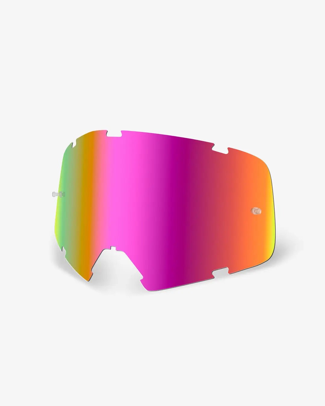 Origin replacement goggle lens with rainbow mirrored finish for motocross riders on Tampa Home & Garden Store