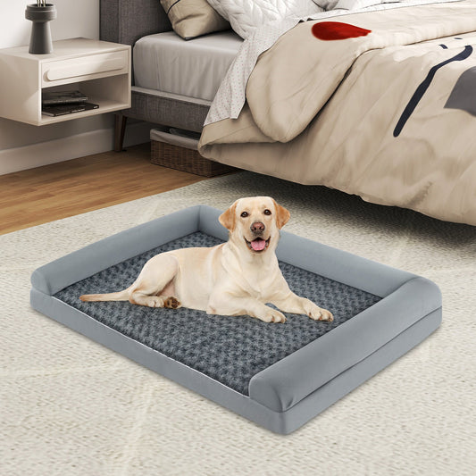 Orthopedic Foam Dog Bed Large Dog Sofa Couch with Removable Cover - Tampa Home & Garden Store