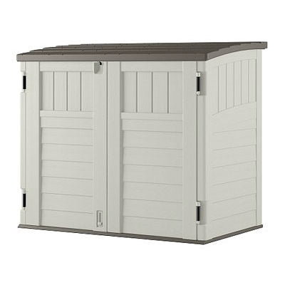 Outdoor 4-ft x 2-ft Locking Storage Shed with Easy Lift Lid - Tampa Home & Garden Store
