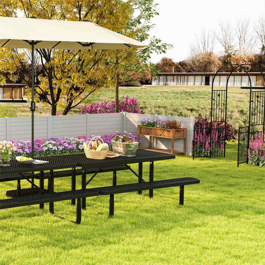 Outdoor Living Ultimate 6-in-1 Combo Set: Garden Dining and Relaxation Bundle - Tampa Home & Garden Store