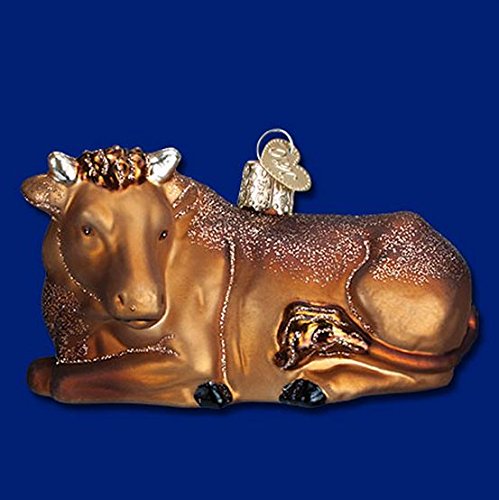 Ox Glass Ornament - Tampa Home & Garden Store