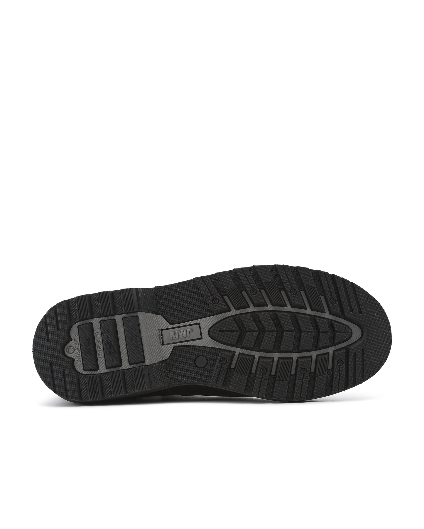 Kiwi Premium Black Action Leather Steel Toe Boots