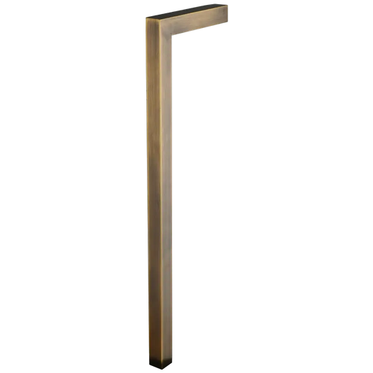 PLB10 LED Brass L-Shaped Low Voltage Landscape Lighting Pathway Light - Tampa Home & Garden Store