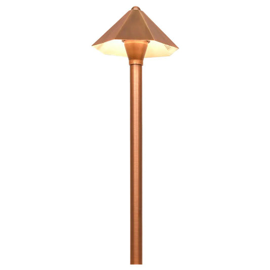 PLB11 Brass LED Low Voltage Pathway Outdoor Lighting Landscape Fixture - Tampa Home & Garden Store