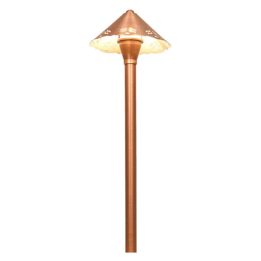 PLB12 Brass LED Low Voltage Pathway Outdoor Lighting Landscape Fixture - Tampa Home & Garden Store