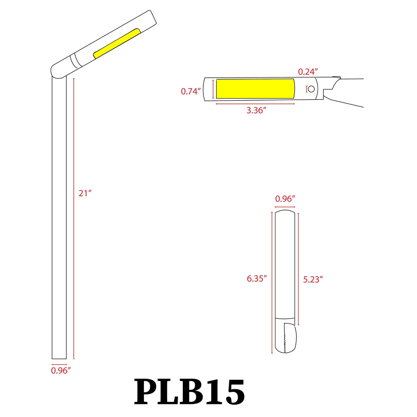 PLB15 Adjustable 3W LED Brass Round L-Shaped Low Voltage Pathway Light - Tampa Home & Garden Store