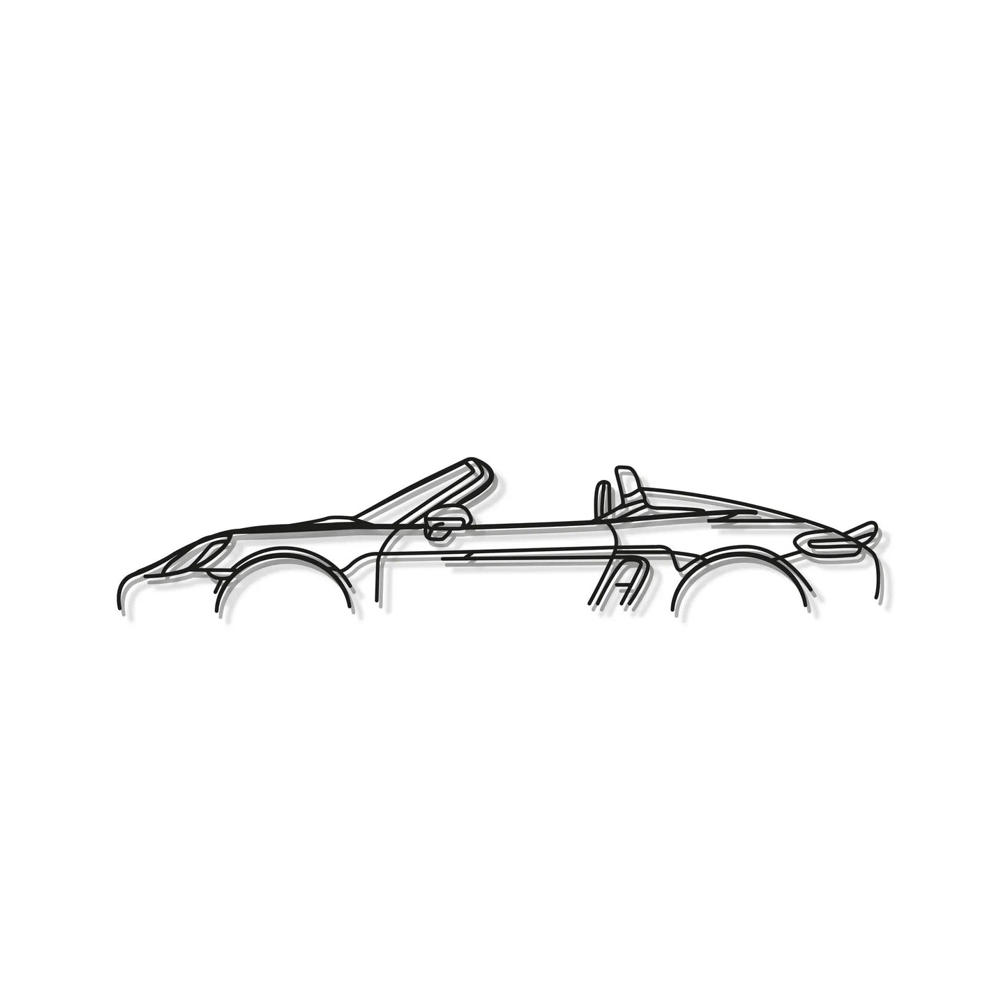 718 Spyder metal wall art line drawing for wall decor on Tampa Home & Garden Store