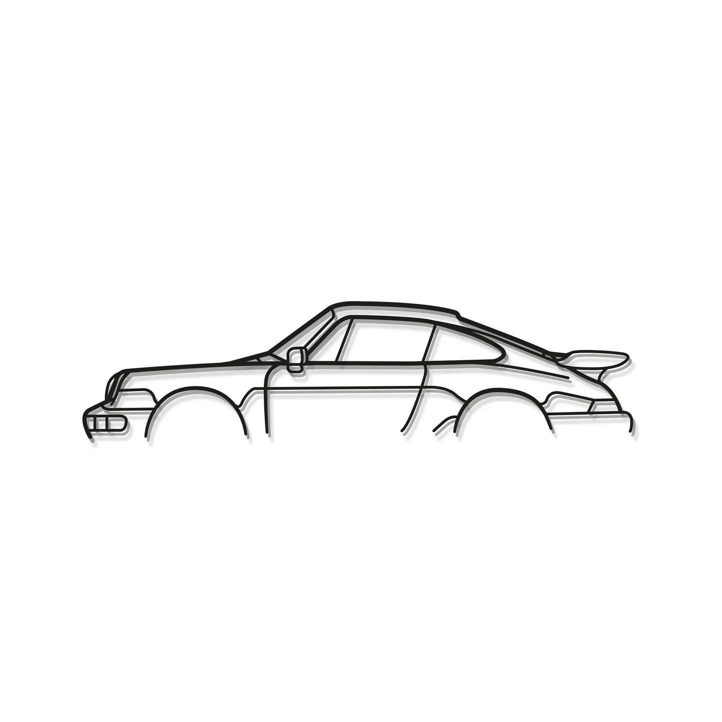 911 964 C2 Metal Car Wall Art by Modello Turbo for home decor on Tampa Home & Garden Store