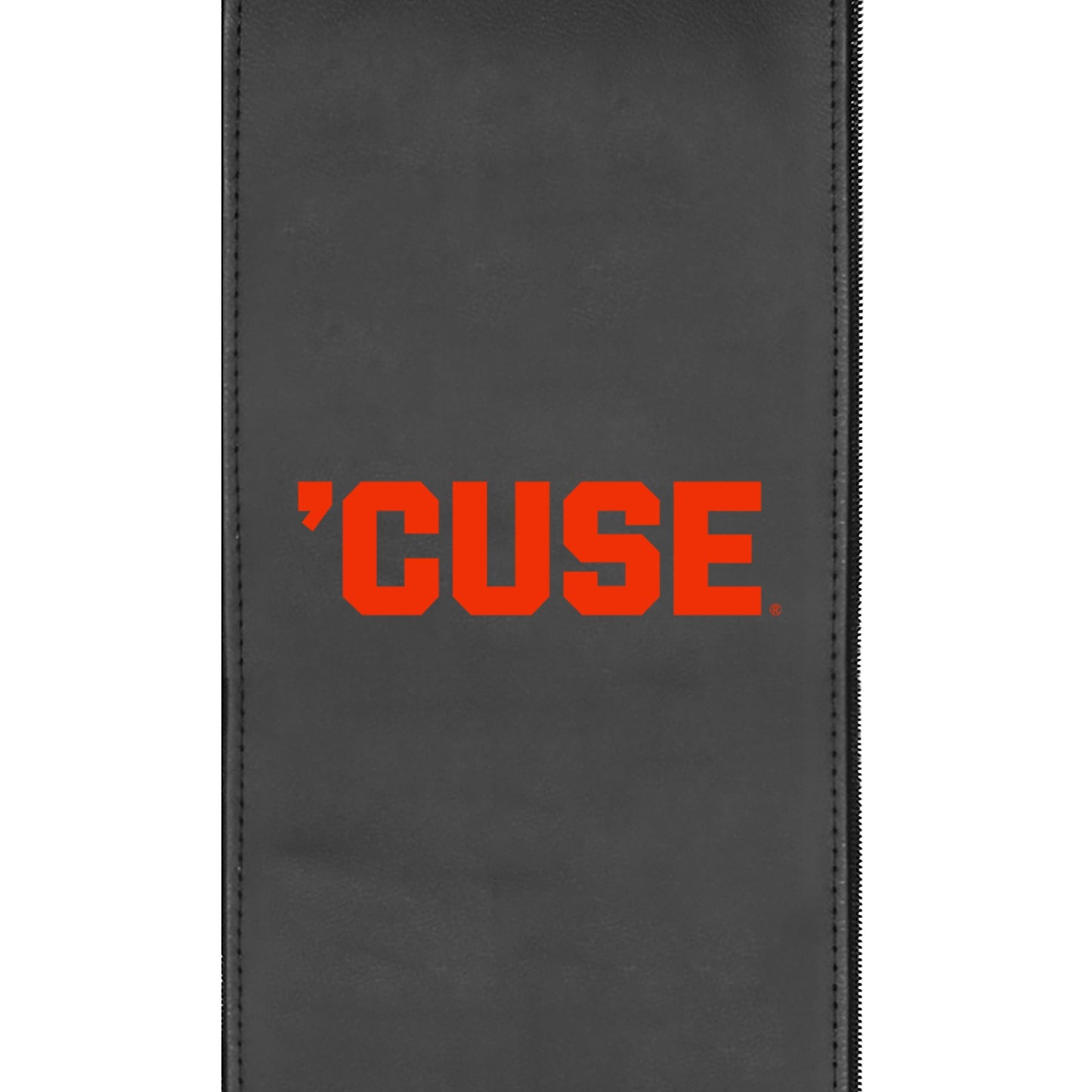 Sofá de dos plazas fijo Dyno con el logotipo de la marca denominativa Syracuse Orange