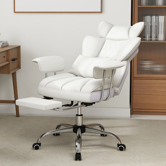 Big and Tall Executive Office Desk Chair with Footrest - Tampa Home & Garden Store