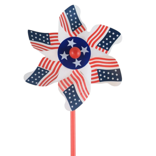 PVC Pinwheel - American Flag - Tampa Home & Garden Store