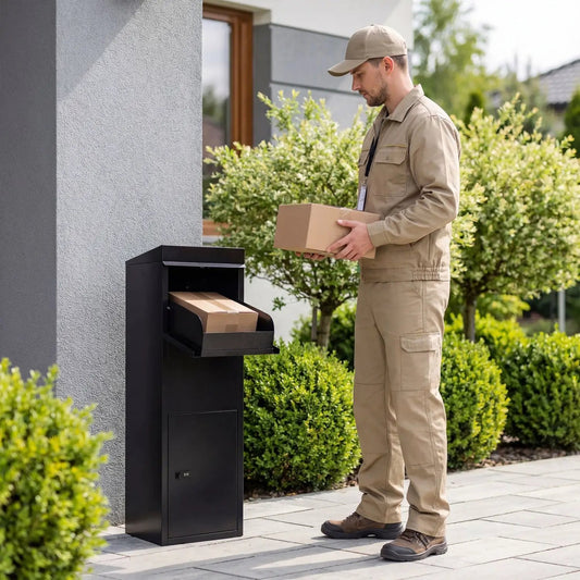Outside Delivery Box With Anti Theft Baffle