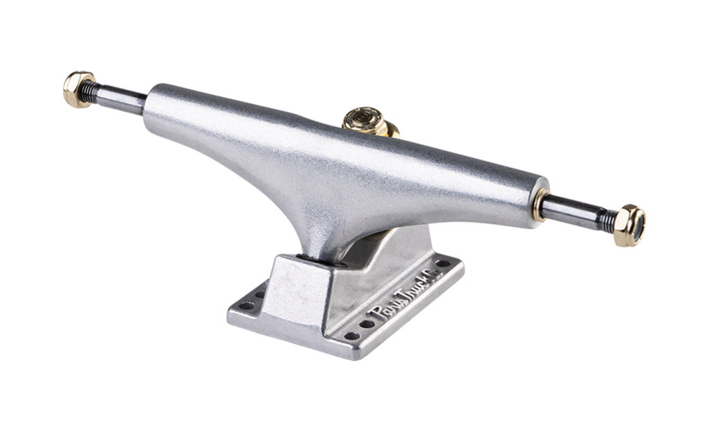 Paris Truck Co Street Trucks 149mm skateboard trucks with silver hanger and gold hardware on Tampa Home & Garden Store