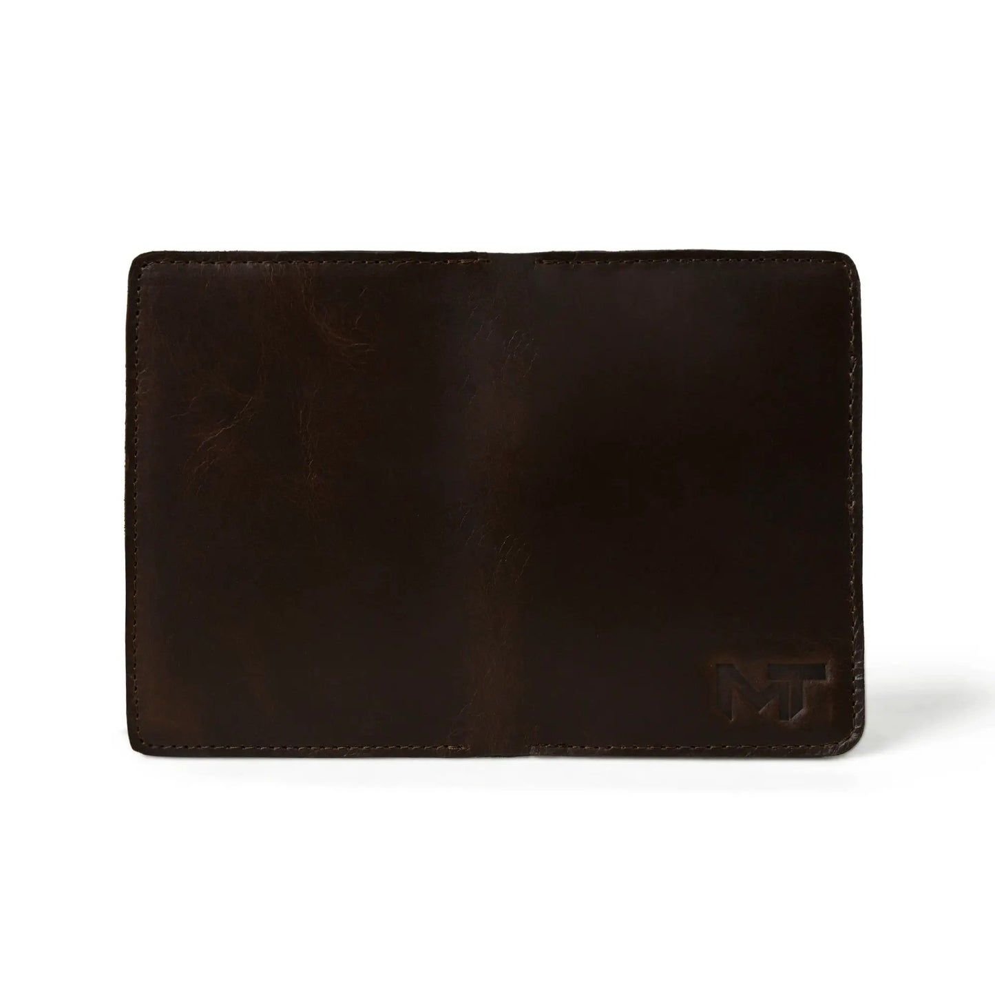 PassportPlus Leather Cover dark brown wallet-style passport case by Classy Leather Bags on Tampa Home & Garden Store