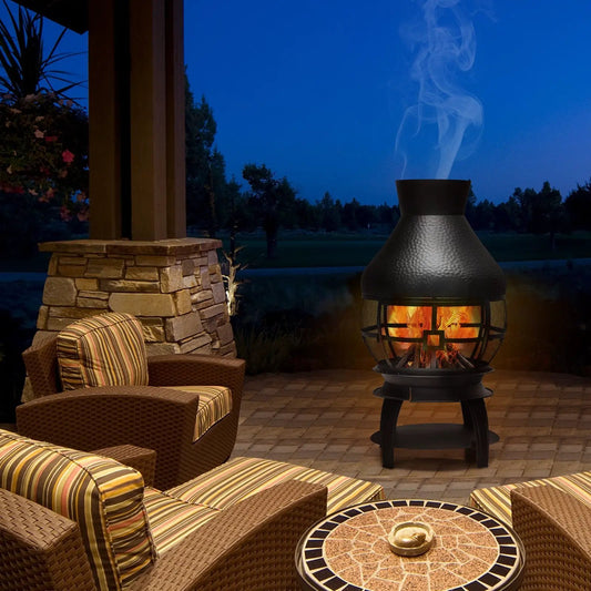 Patio Wood Burning Chimneys Fireplace - Tampa Home & Garden Store