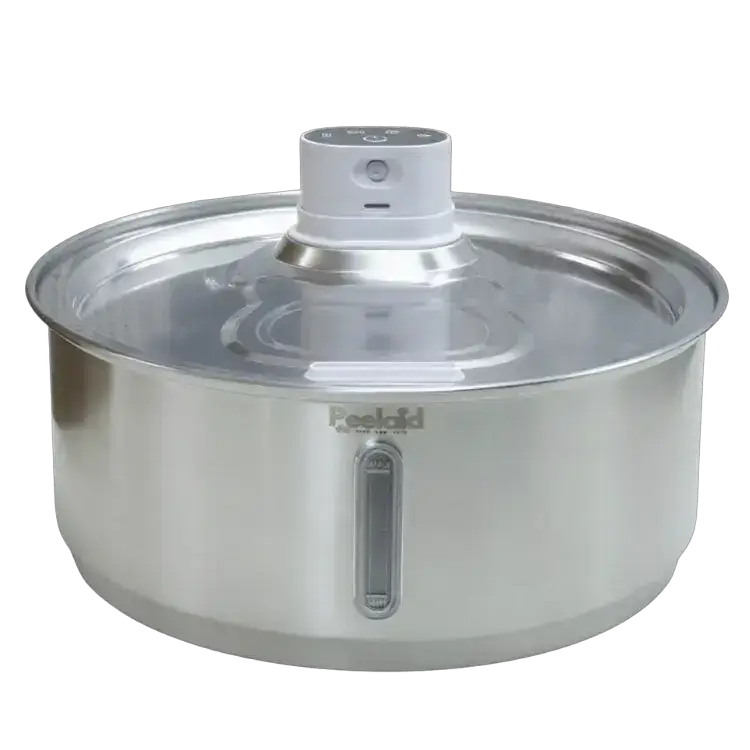 Peelaid SST Wireless Fountain 4L stainless steel with top control unit on Tampa Home & Garden Store