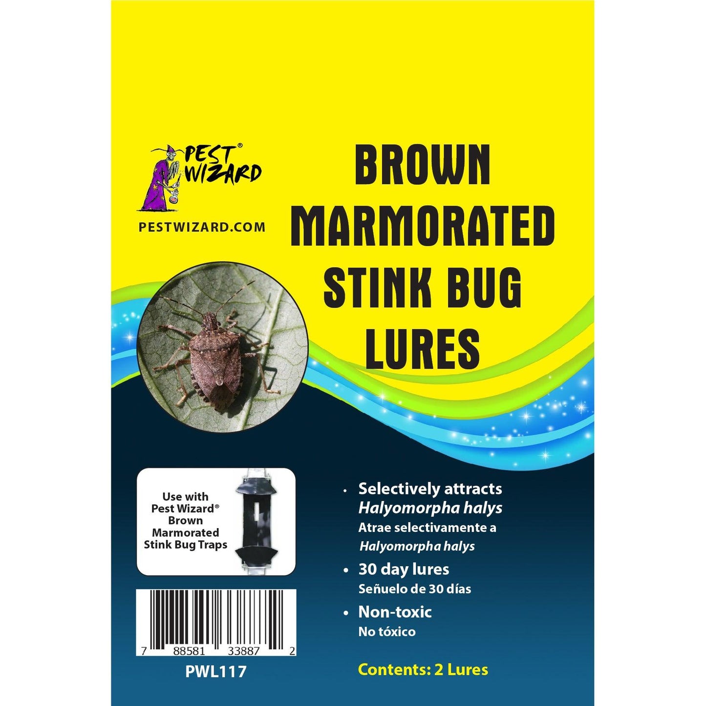 Pest Wizard Brown Marmorated Stink Bug Lure 2-Pack - Tampa Home & Garden Store