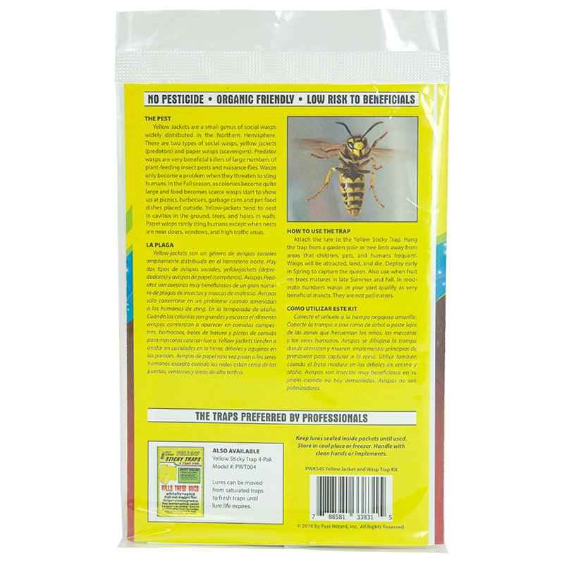 Pest Wizard Yellow Jacket Wasp Trap Kit
