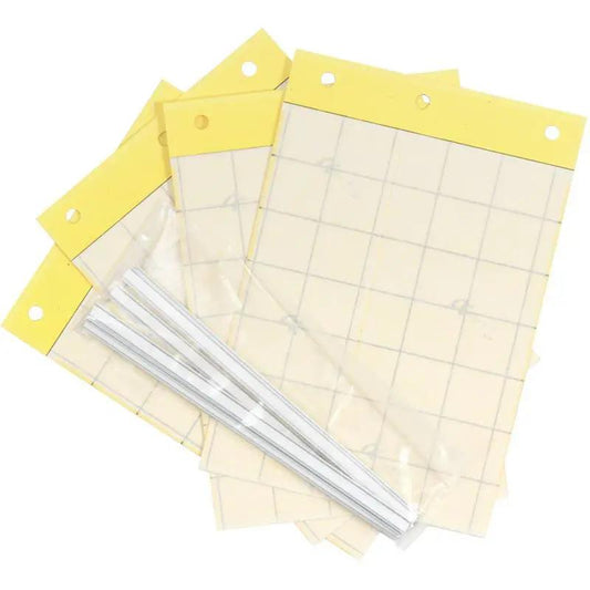 Pest Wizard yellow sticky card trap large 4-pack Grow Organic pest control on Tampa Home & Garden Store