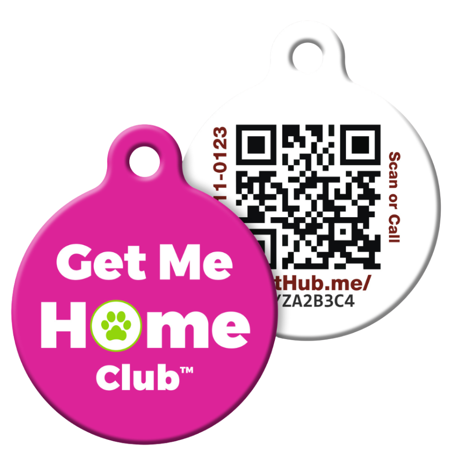 PetHub QR Pet ID Tag – Get Me Home Club - Tampa Home & Garden Store