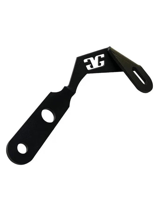 Ford Ranger ditch light brackets GGLighting black metal bolt-on USA made on Tampa Home & Garden Store