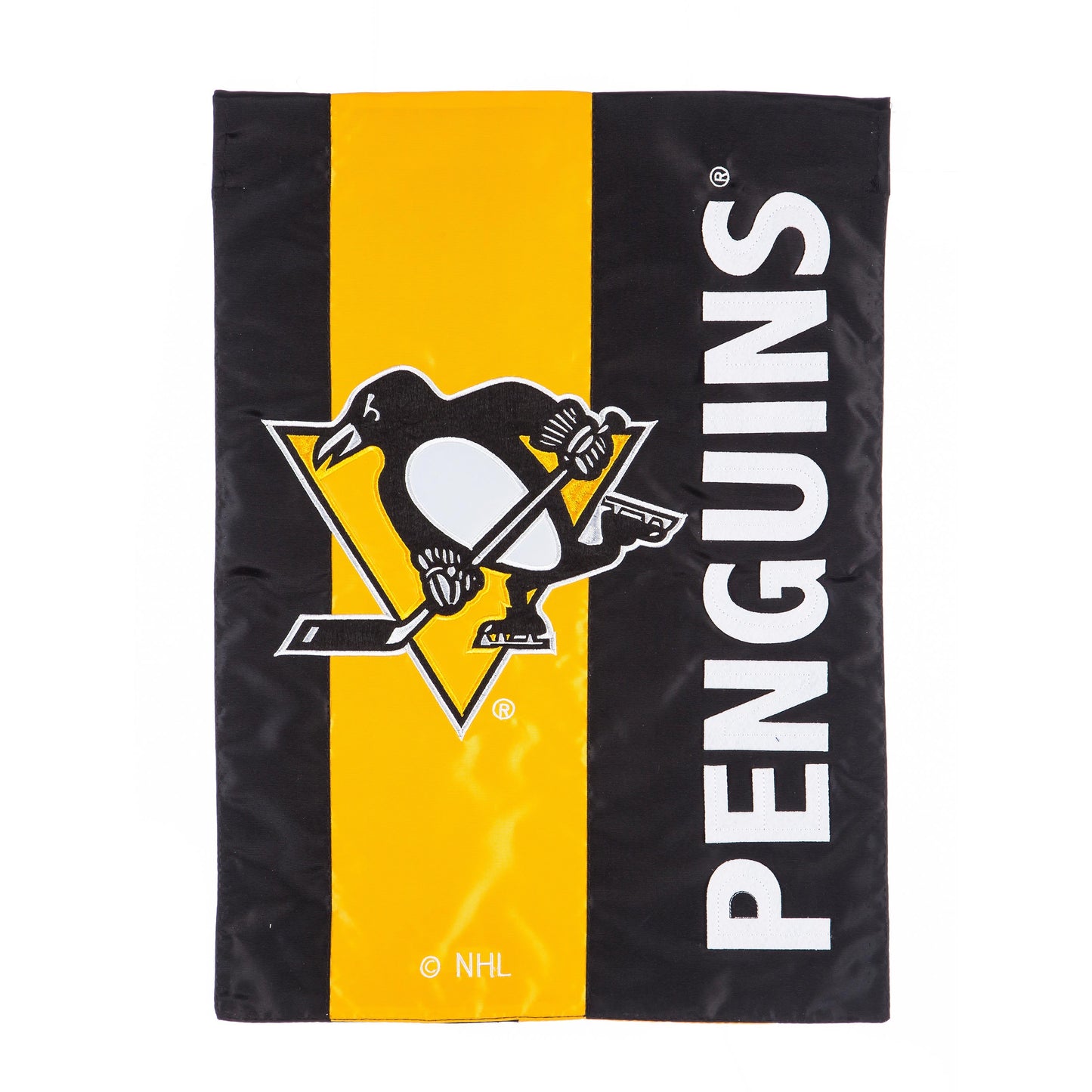 Pittsburgh Penguins Embellished Garden Flag - Tampa Home & Garden Store