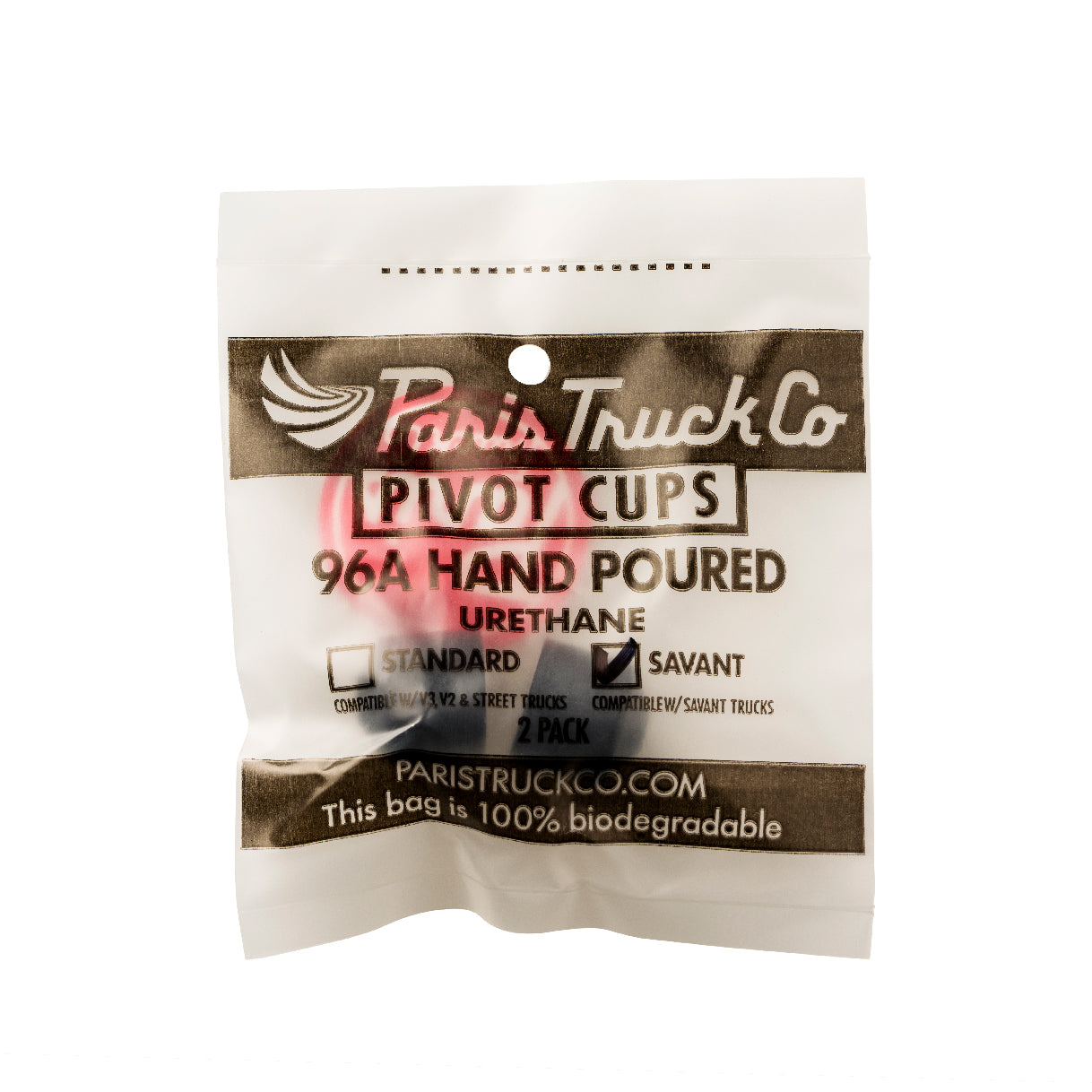 Pivot Cups by Paris Truck Co Savant, 96A hand poured urethane, 2 pack accessories on Tampa Home & Garden Store
