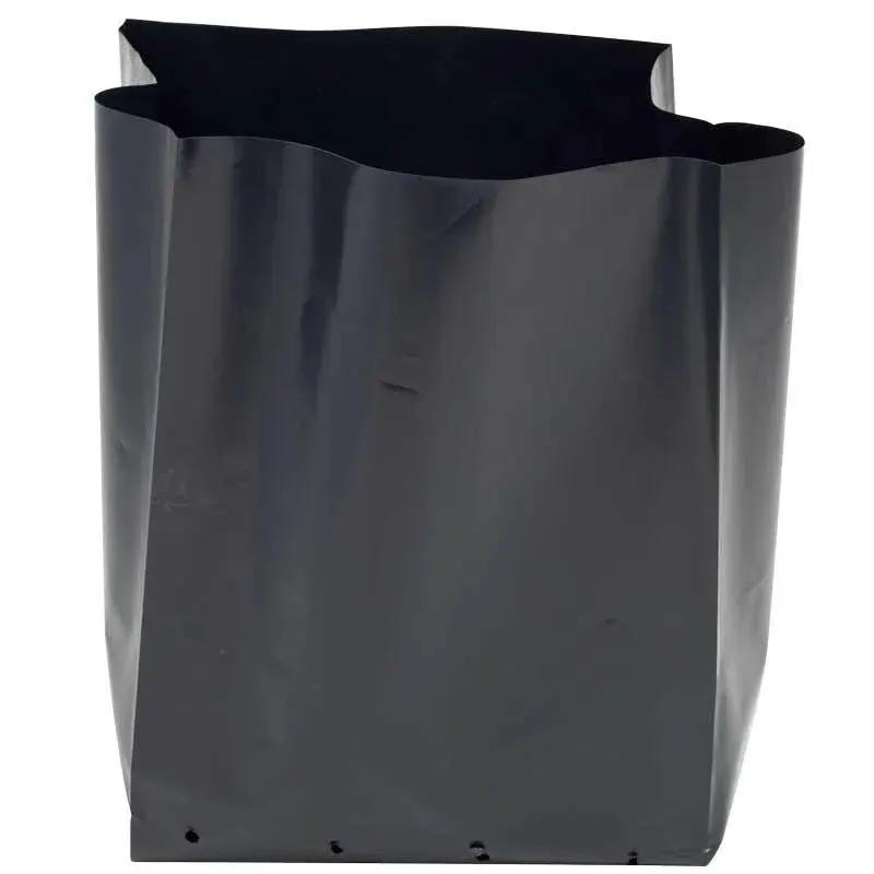 Plastic Nursery Grow Bag 5 Gal self-standing, black heavy-duty bag by Grow Organic on Tampa Home & Garden Store