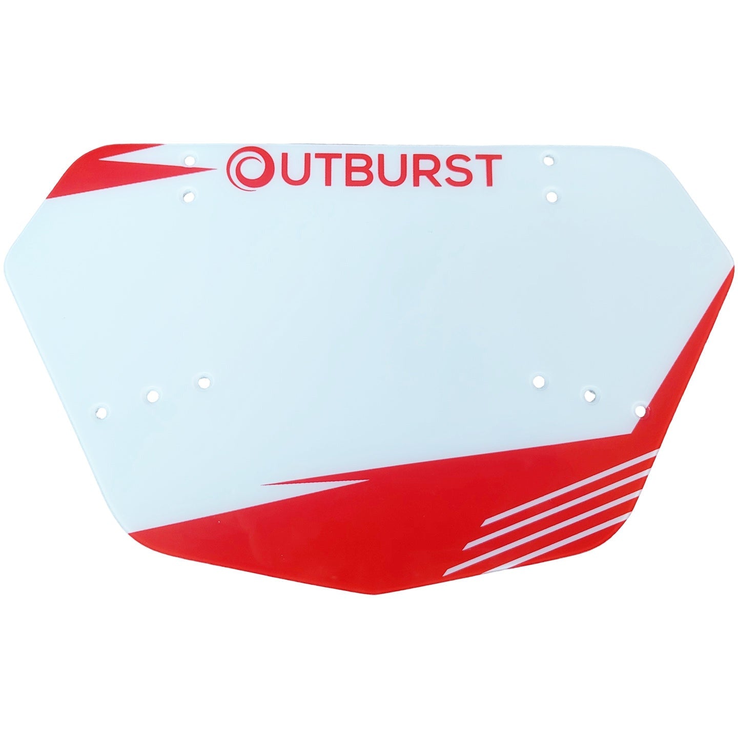 OUTBURST BMX PRO NUMBER PLATE