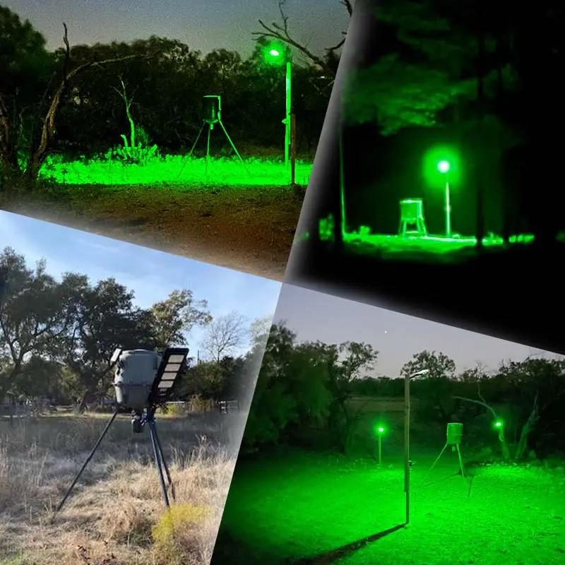 Powereful Solar Green Feeder Light for Hunting-25,000 lumens - Tampa Home & Garden Store