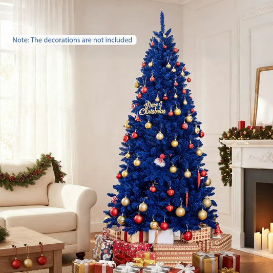 DirectDeals pre-lit blue LED Christmas tree, 7 ft tall with 340 lights on Tampa Home & Garden Store