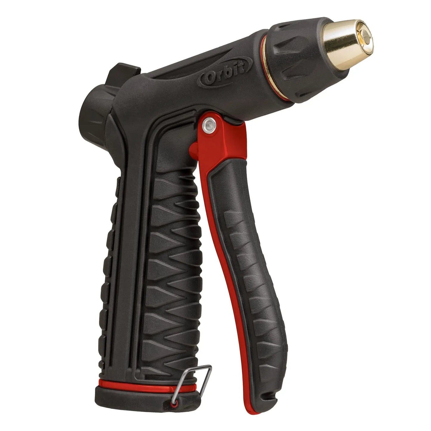 Pro Flo Adjustable Spray Trigger Hose Nozzle black pistol-grip with red trigger Orbit Irrigation on Tampa Home & Garden Store