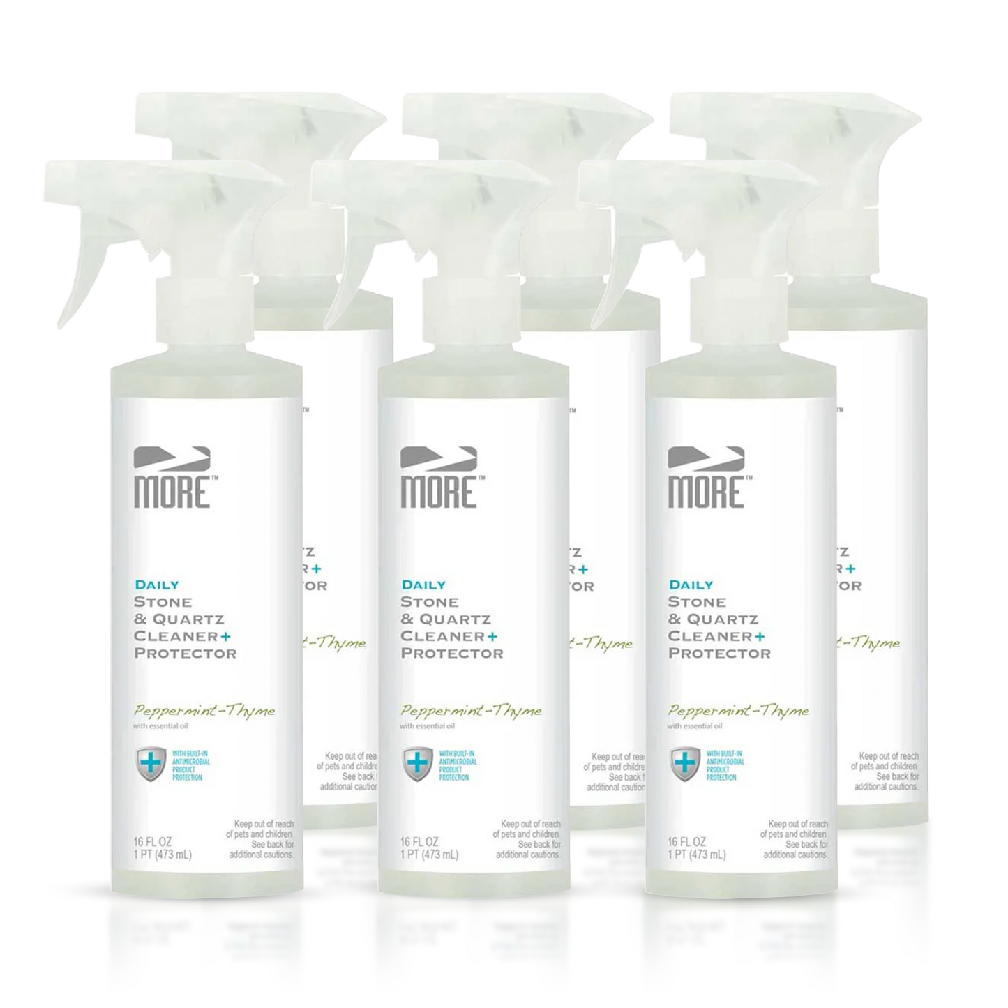 MORE® Stone & Quartz Cleaner - with Antimicrobial Protection