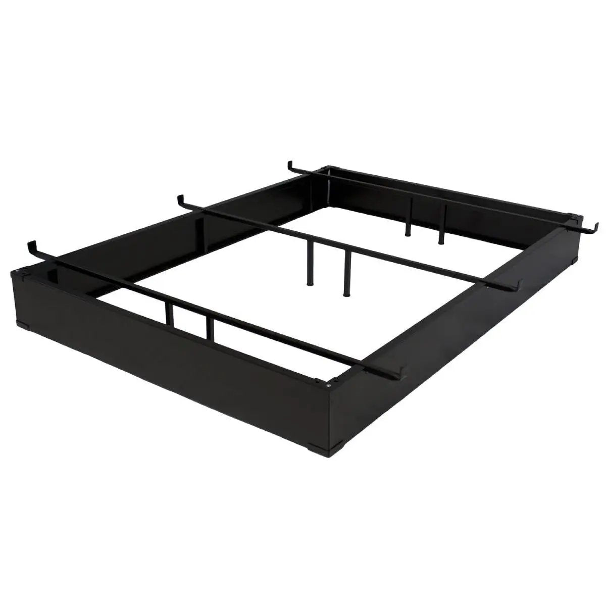 Queen Size Hotel Style Metal Bed Frame Bed Base - 10-inch High - Tampa Home & Garden Store