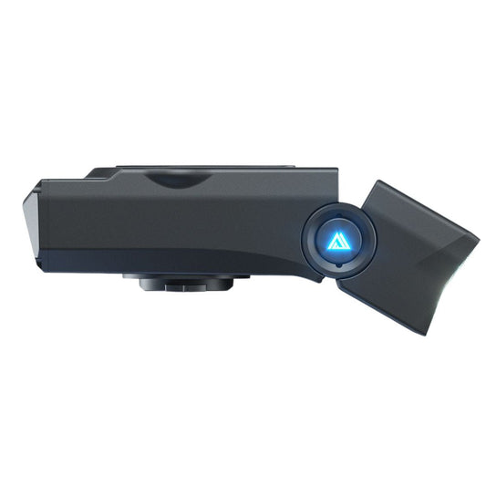 Quick Release Light 1000 headlight by KOM Cycling with black body and quick-release mount on Tampa Home & Garden Store