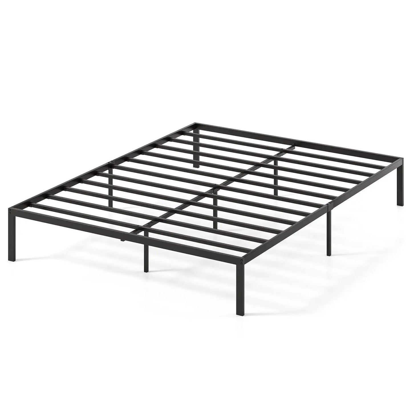Full/Queen/King Size Metal Bed Frame Heavy Duty Support Slats Mattress Foundation-King Size - Tampa Home & Garden Store